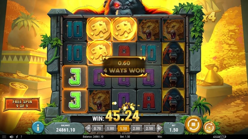 Treasures of Kongar slot screen 6