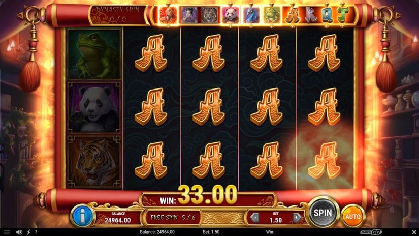 Legacy of Dynasties slot screen 6