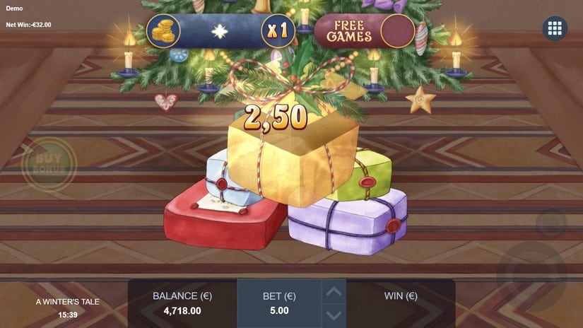 A Winter’s Tale slot screen 6