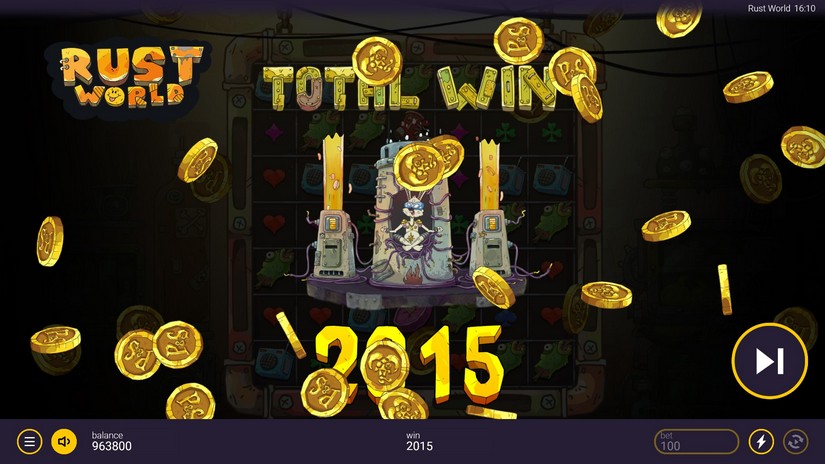 Rust World slot screen 5