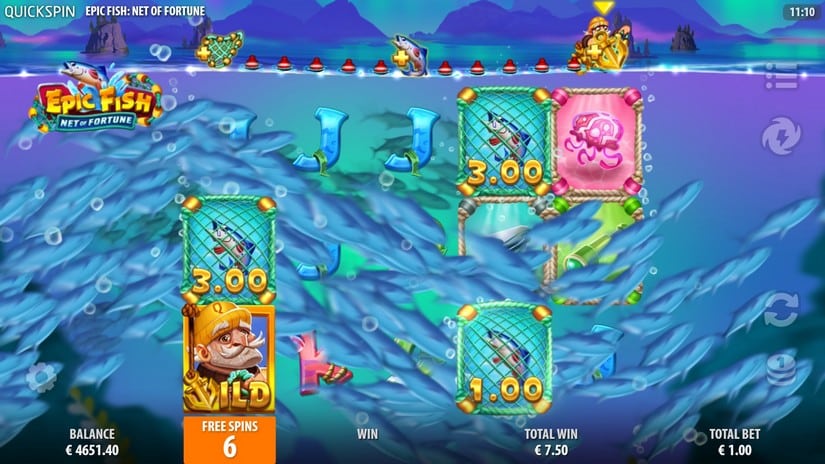 Epic Fish Net of Fortune slot screen 4