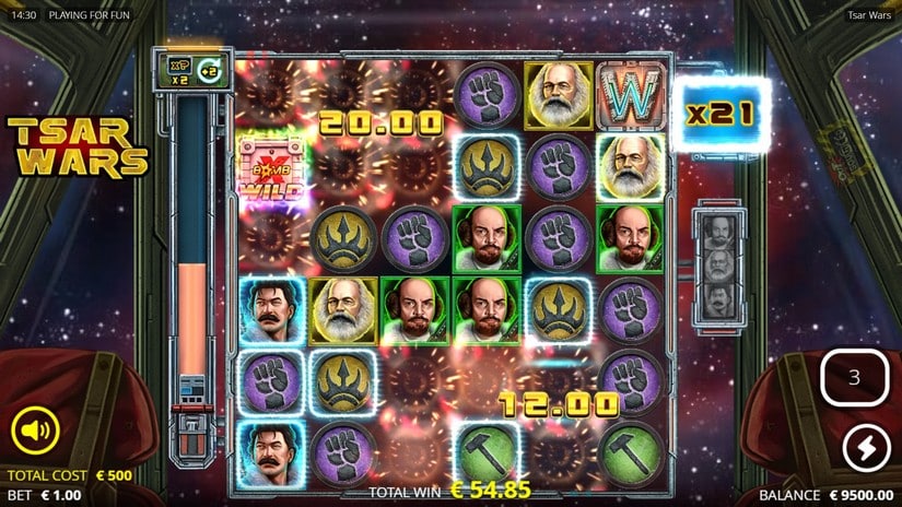 Tsar Wars slot screen 5