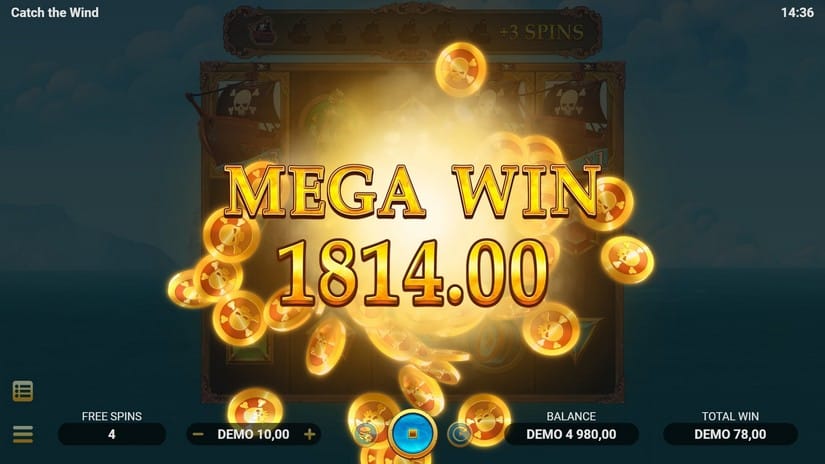 Catch the Wind slot screen 6