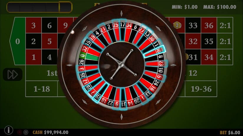 Roulette — Play Online & Free Demo slot screen 1