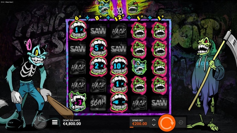 Chaos Crew 2 slot screen 2