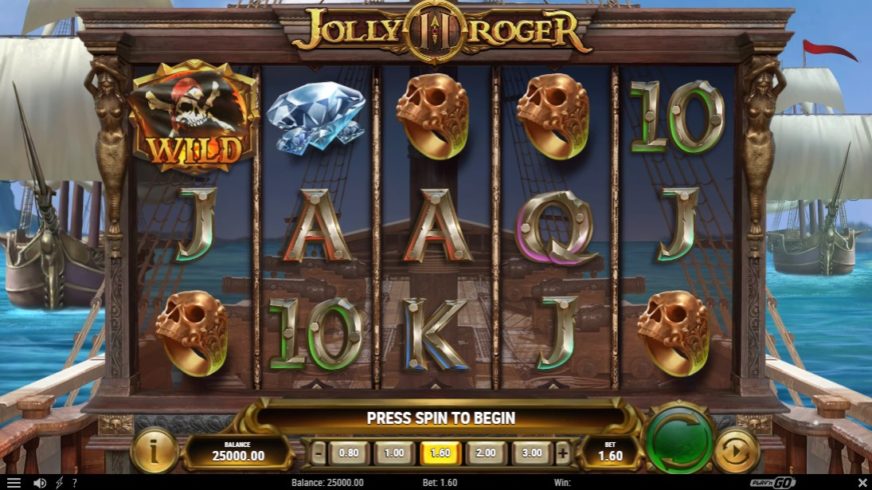 Jolly Roger 2 slot screen 1