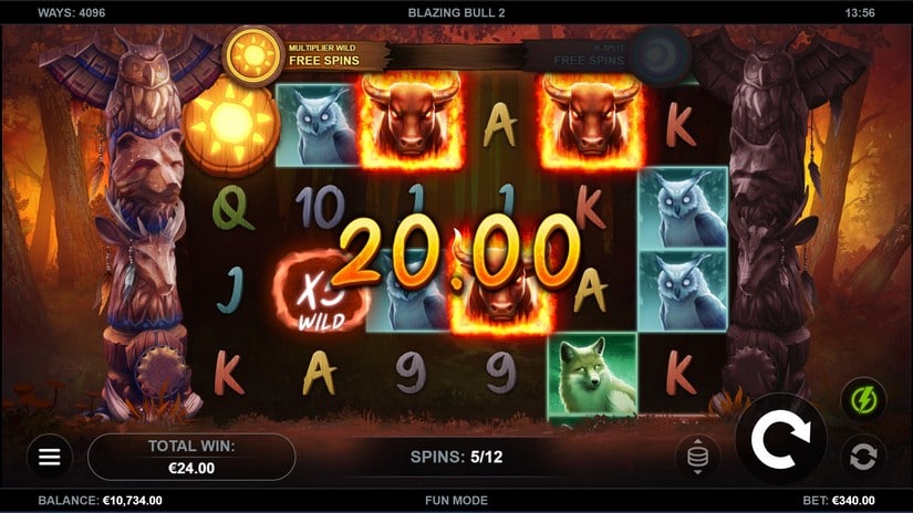 Blazing Bull 2 slot screen 8