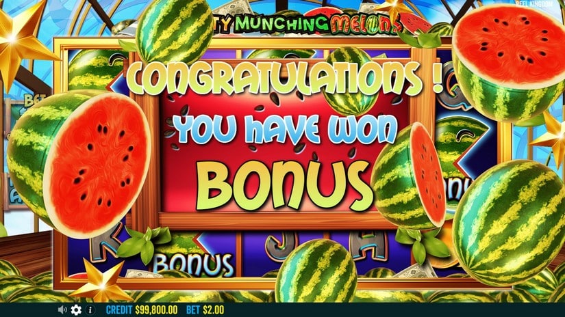 Mighty Munching Melons slot screen 3