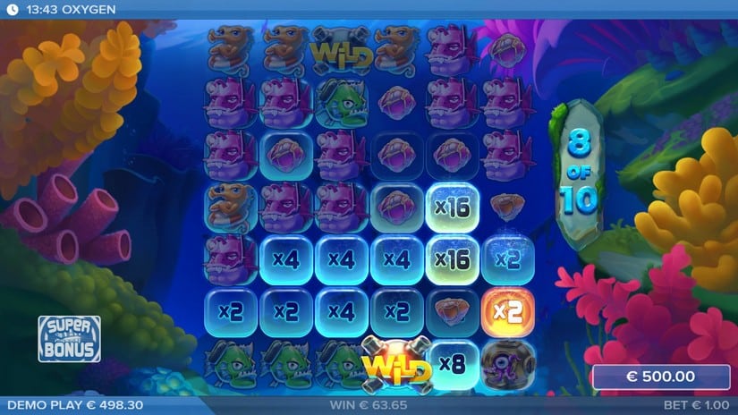 Oxygen slot screen 6