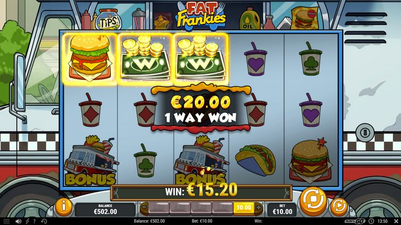 Fat Frankies slot screen 4