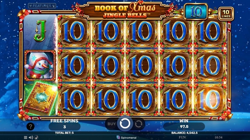 Book of Xmas Jingle Bells slot screen 5