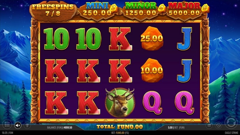 Eagle Strike Hold and Win slot screen 5