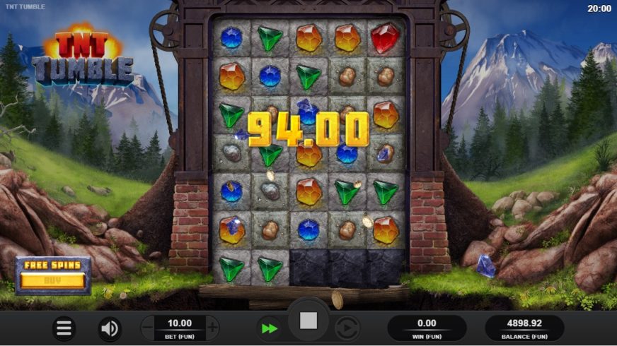 TNT Tumble slot screen 3