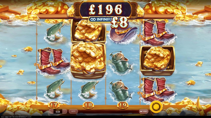Get The Gold Infinireels slot screen 7