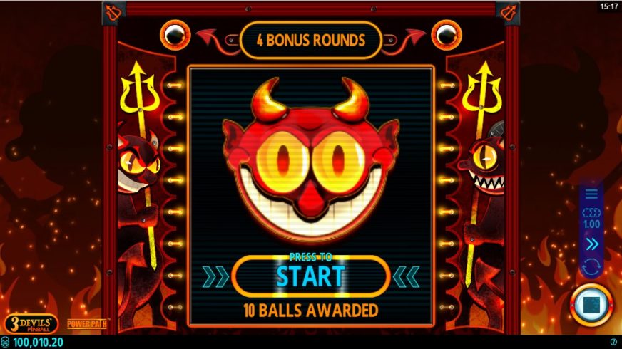 3 Devils Pinball slot screen 5