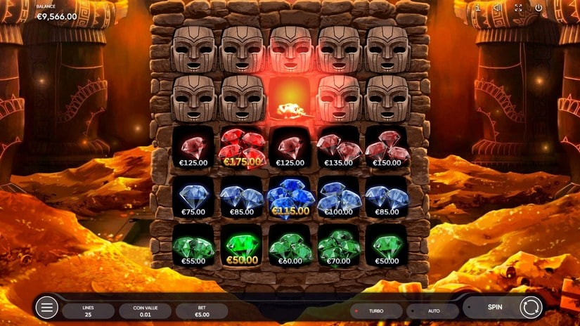 Crystal Skull slot screen 6