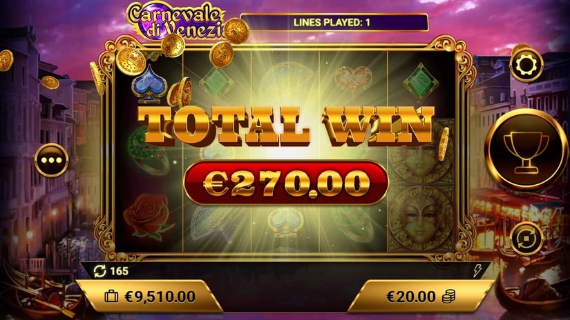 Carnevale di Venezia slot screen 6