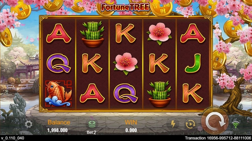 Fortune TREE slot screen 1