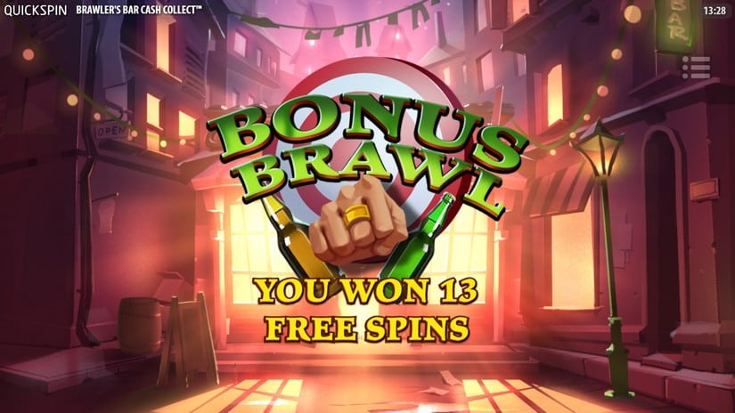 Brawlers Bar Cash Collect slot screen 3
