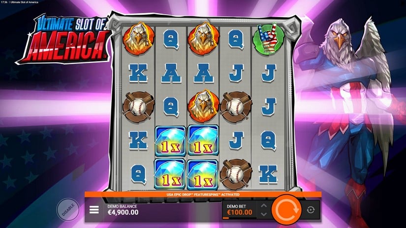Ultimate Slot of America slot screen 2