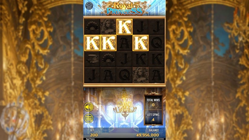 Royal Princess slot screen 4