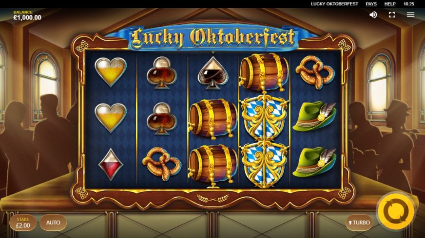 Lucky Oktoberfest slot screen 1