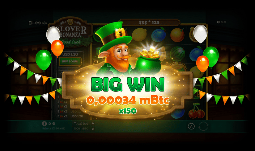 Clover Bonanza slot screen 8