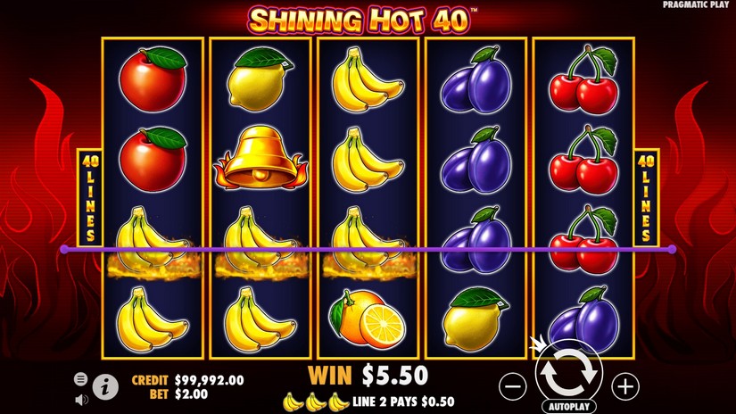 Shining Hot 40 slot screen 3