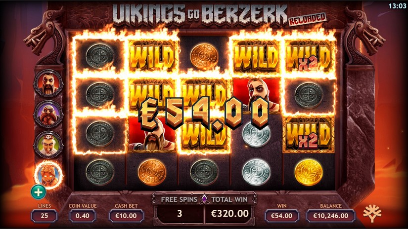 Vikings Go Berzerk Reloaded slot screen 6