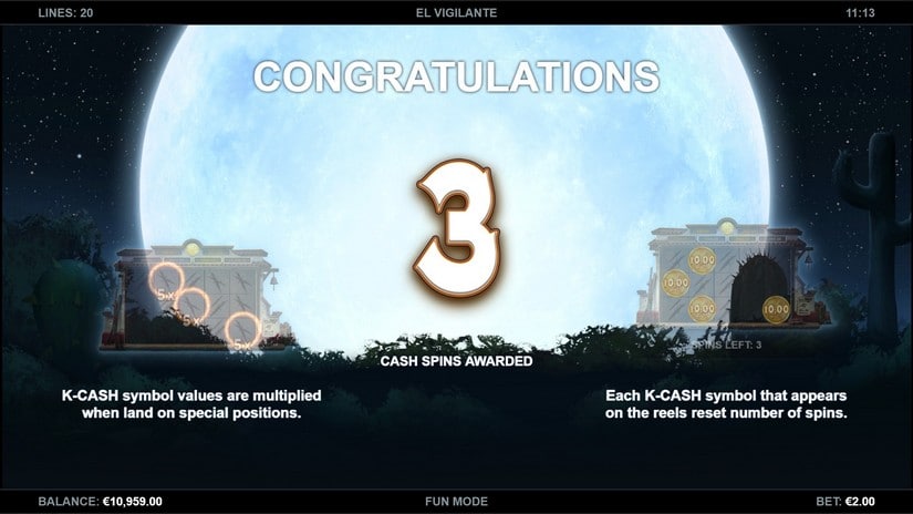 El Vigilante slot screen 5