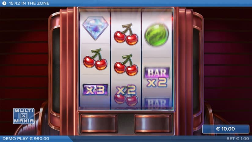 In the Zone slot screen 2