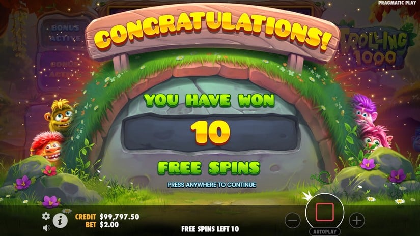 Trolling 1000 slot screen 3