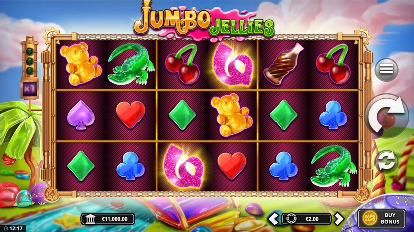 Jumbo Jellies slot screen 1