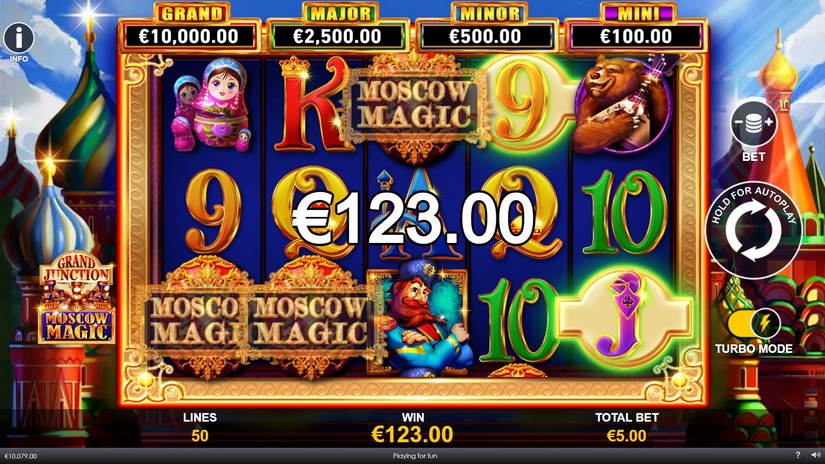 Grand Junction: Moscow Magic slot screen 6