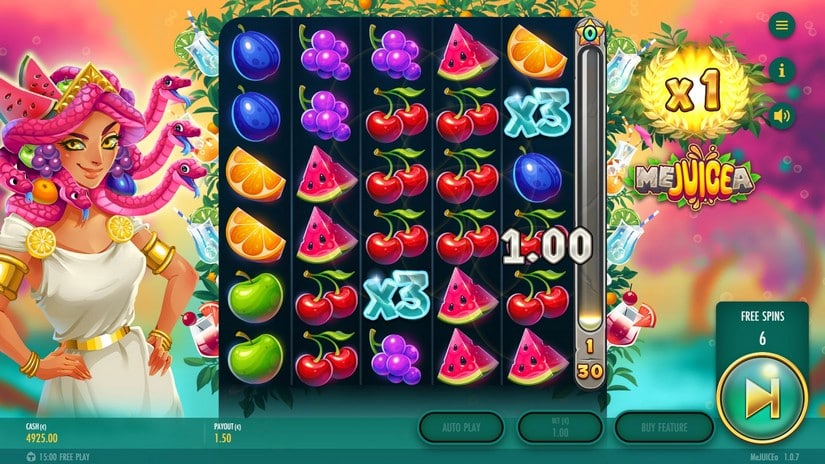 MeJUICEa slot screen 4