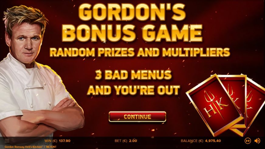 Gordon Ramsay Hell’s Kitchen slot screen 5