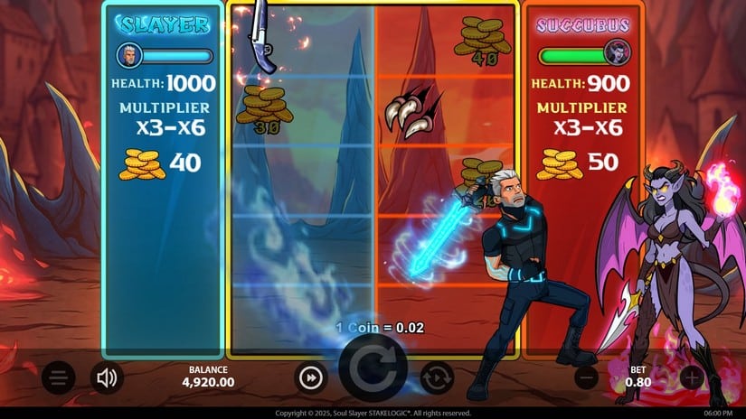 Soul Slayer slot screen 5