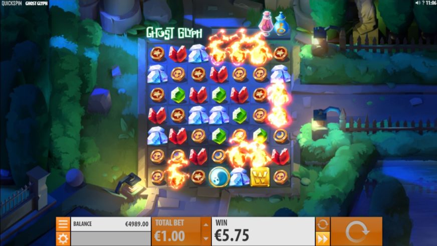 Ghost Glyph slot screen 3