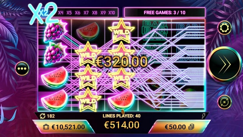 Amigo Multifruits slot screen 6