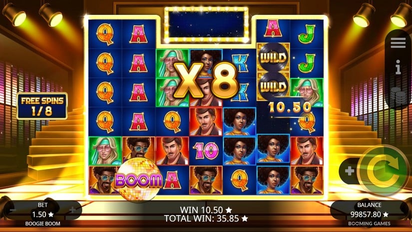 Boogie Boom slot screen 6