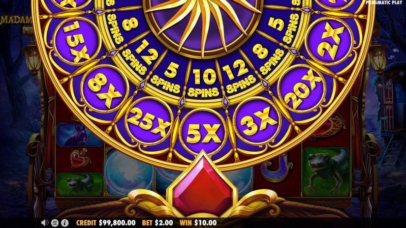 Madame Mystique Megaways slot screen 3
