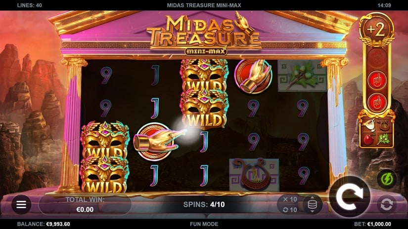 Midas Treasure Mini-Max slot screen 4