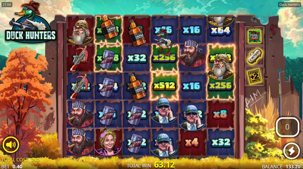 Duck Hunters free spins