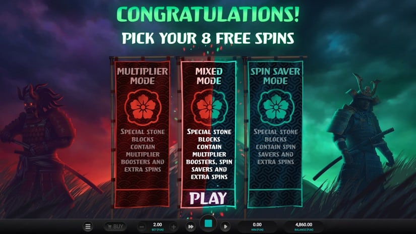 Torii Tumble slot screen 3