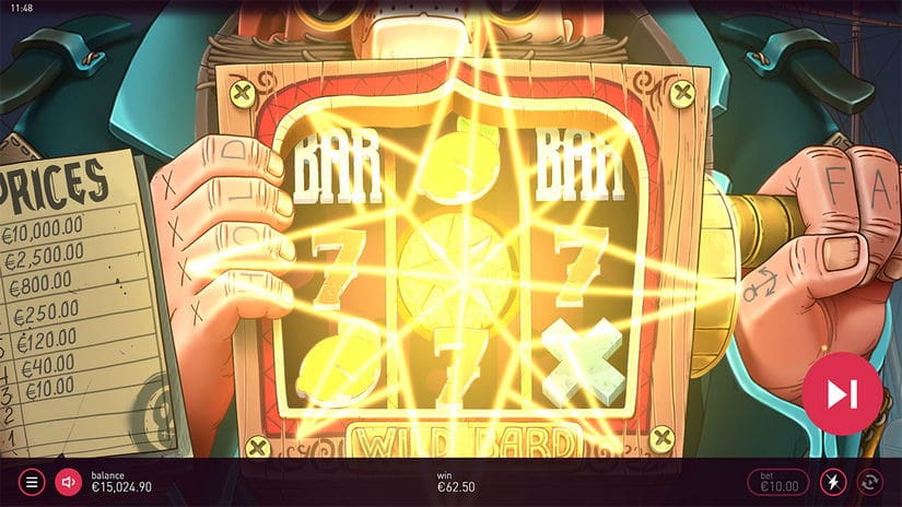 Wild Bard slot screen 4