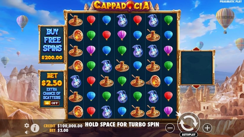 Cappadocia slot screen 1
