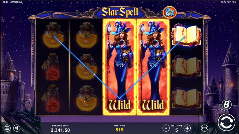 Star Spell slot screen 2