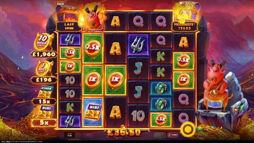 Play With the Devil Megaways slot screen 4