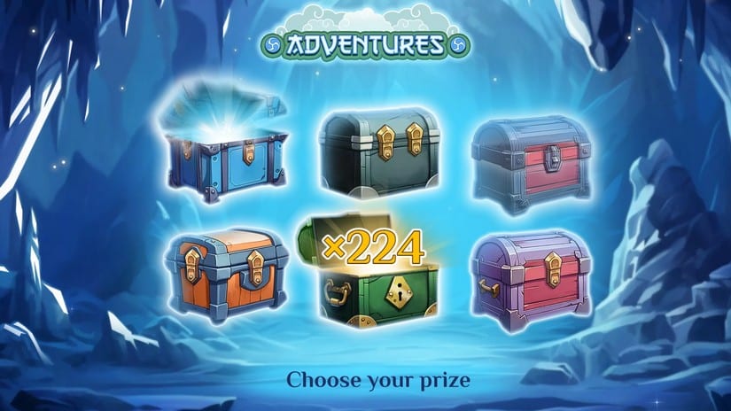 Adventures slot screen 4