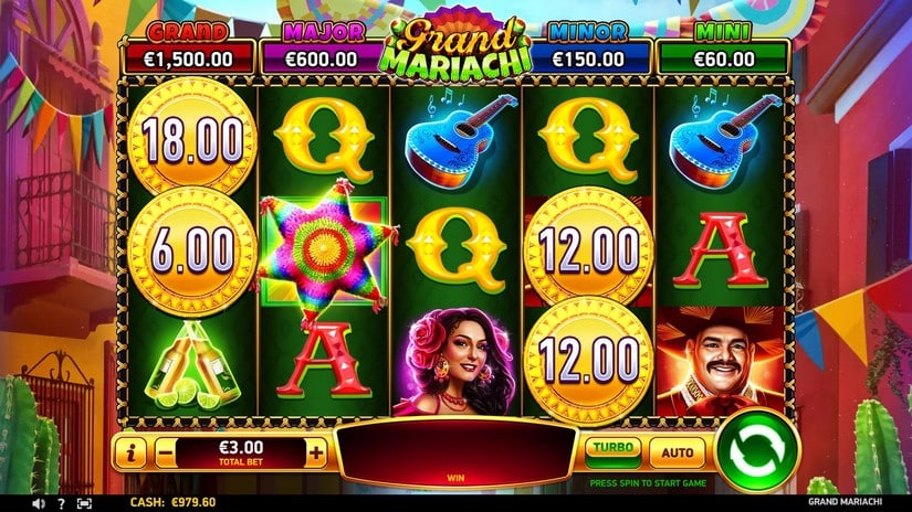 Grand Mariachi slot screen 2